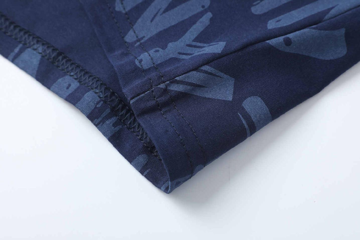 Chlapecké tričko kr.r. Kugo FC0373 tmavě modré